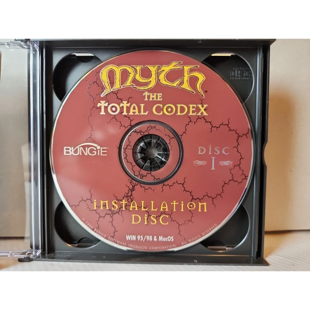 Myth: The Total Codex (WIN 95/98 & MacOS) Preowned 3-Disc 2- Games 17+yrs